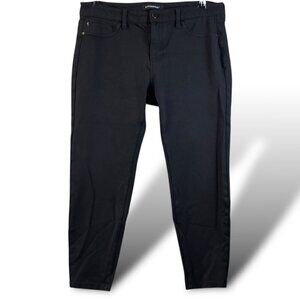 Liverpool Jacqueline Skinny Pant Womens Petite Sz 12/31Dark Knight Ankle Stretch